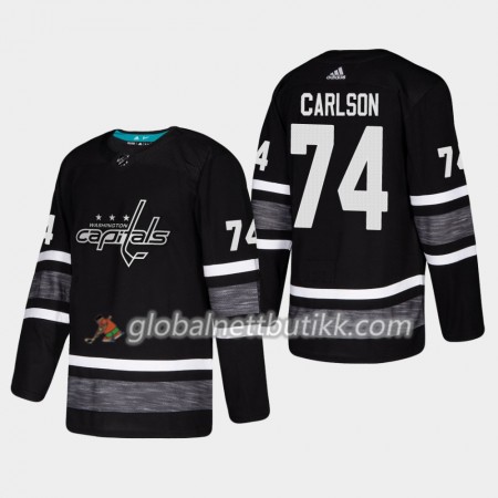 Washington Capitals Hockeydrakt John Carlson 74 Svart 2019 NHL All-Star Adidas Authentic - Herre